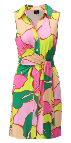 K-Design Jurk Y359 fluo