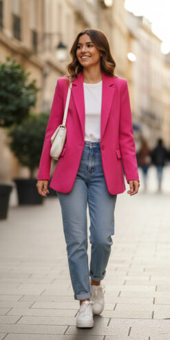 Cluca Blazer Amore Fuchsia