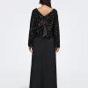 JDY Sara Bow Sequins top paillet